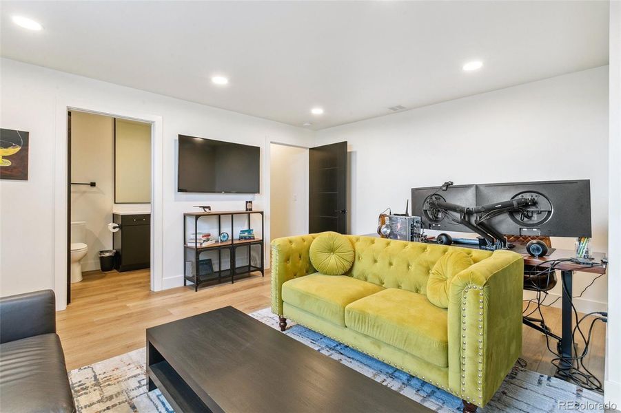 Furnished interior view inside a new home in , Colorado Springs (Image 3).