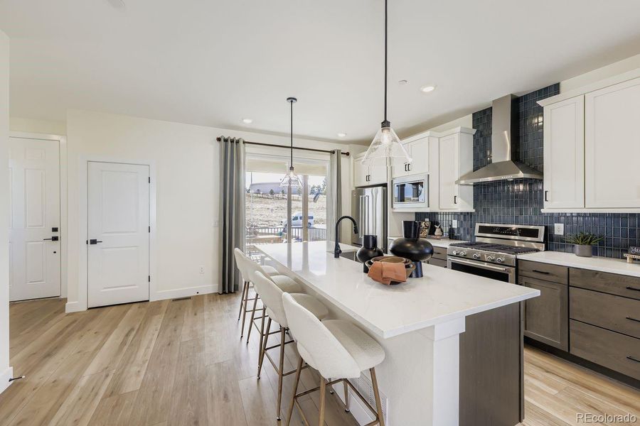 Photos of model home. Come stop in to see home almost completed!