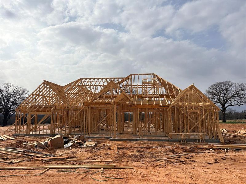 In-progress construction of a new home in , Decatur, TX (Image 2). In-progress construction of a new home in , Decatur, TX (Image 2).