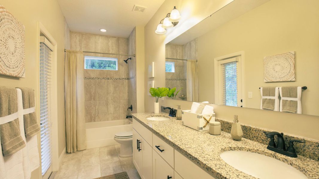 Furnished interior view inside a new home in Northshore, Kingsland (Image 7). Furnished interior view inside a new home in Northshore, Kingsland (Image 7).