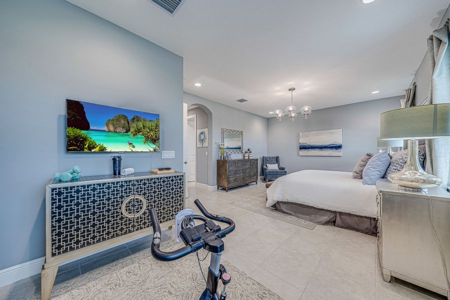 2D floor plan layout for the Cordella Jem by GHO Homes in High Pointe, Vero Beach, FL (Image 18).