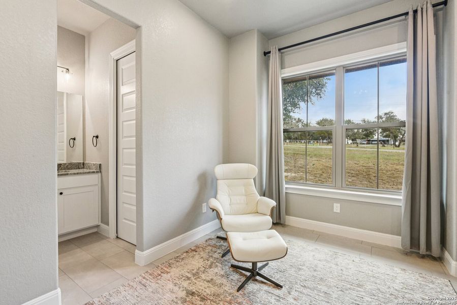 Furnished interior view inside a new home in , Adkins (Image 6).