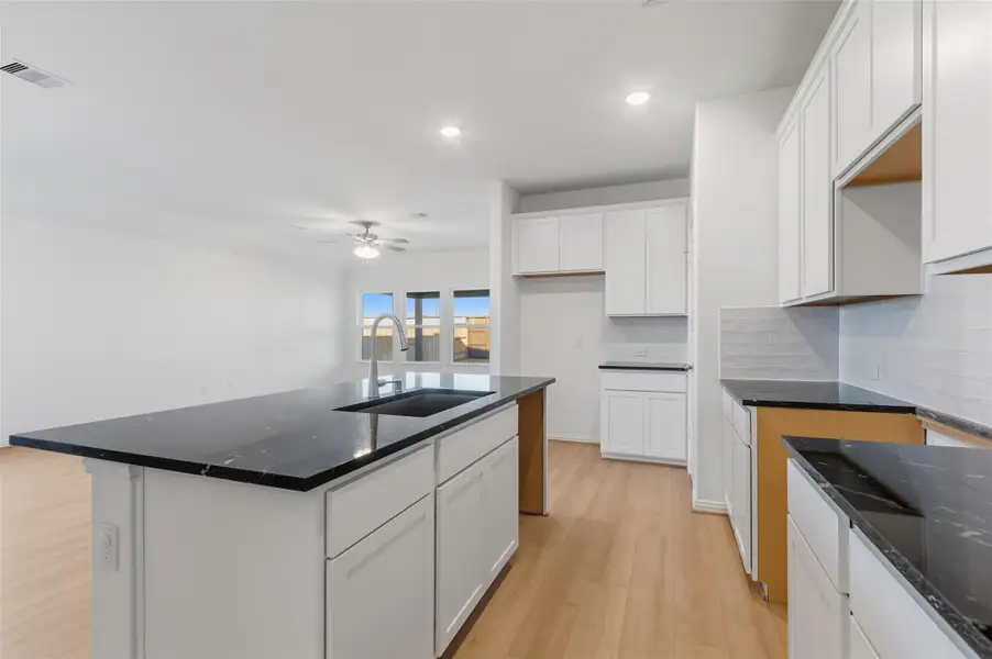 Furnished interior view inside a new home in Oakwood Estates, Waller (Image 7). Furnished interior view inside a new home in Oakwood Estates, Waller (Image 7).