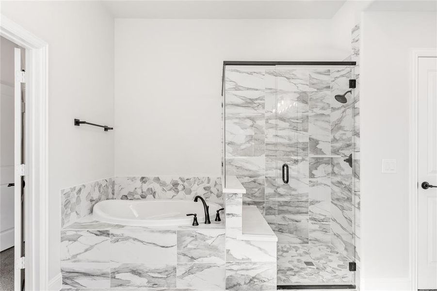 Furnished interior view inside a new home in Villages of Walnut Grove, Midlothian (Image 11).