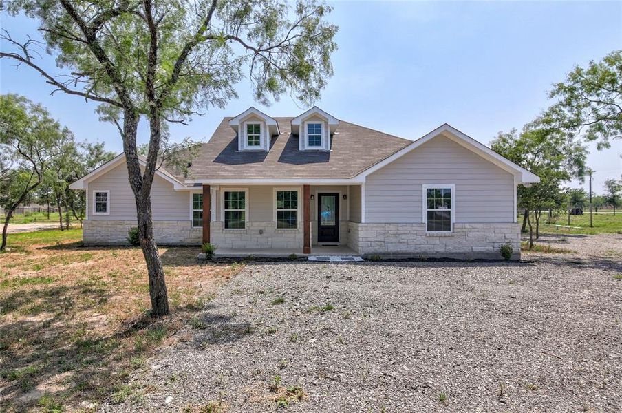 Brand New Construction – Beautifully Designed, Sleek & Modern Single Story Home situated on a sprawling Half-Acre Lot in Cedar Creek’s beautiful Las Alamedas community.