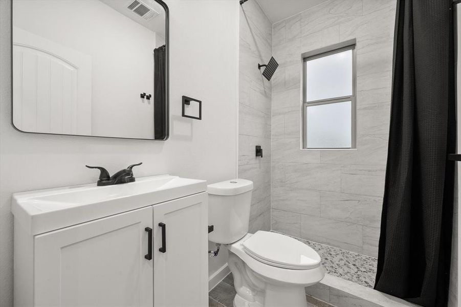 Furnished interior view inside a new home in , Barry (Image 5).