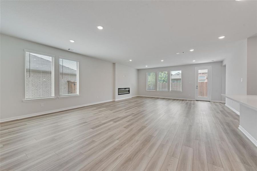 Spacious, unfurnished interior of a new home in Villages of Hurricane Creek, Anna (Image 15). Spacious, unfurnished interior of a new home in Villages of Hurricane Creek, Anna (Image 15).