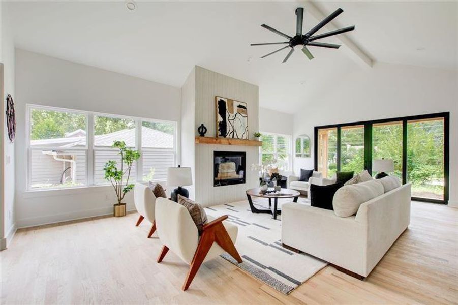 Furnished interior view inside a new home in , Tucker (Image 3).