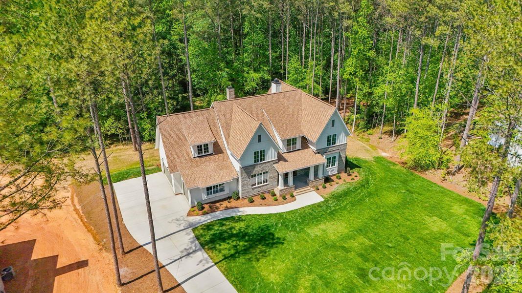 Aerial Photo of Front of House