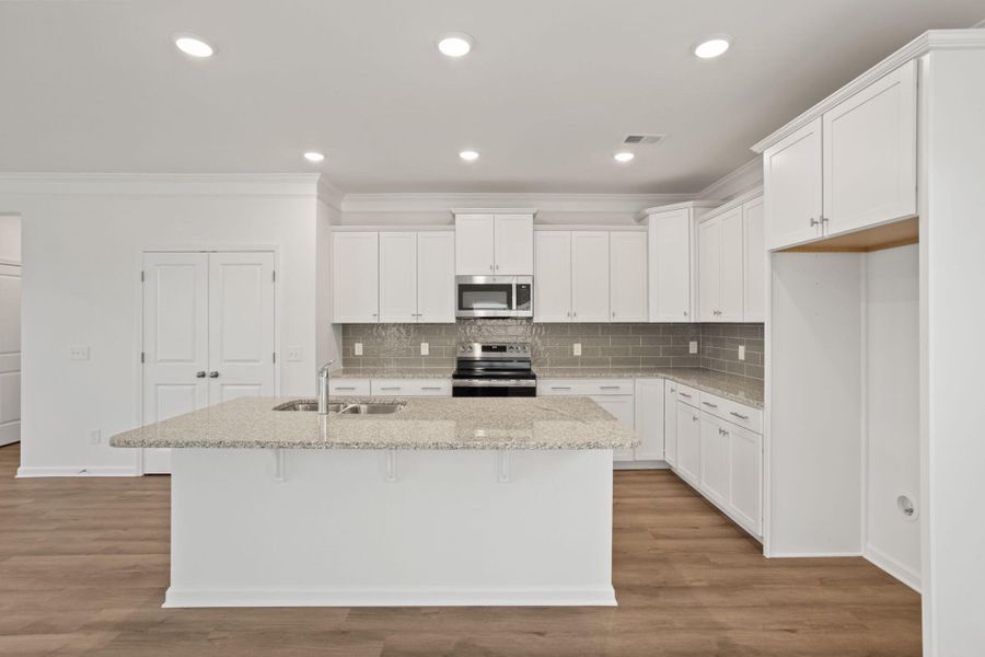 Furnished interior view inside a new home in Bellevue, Greenville (Image 8).