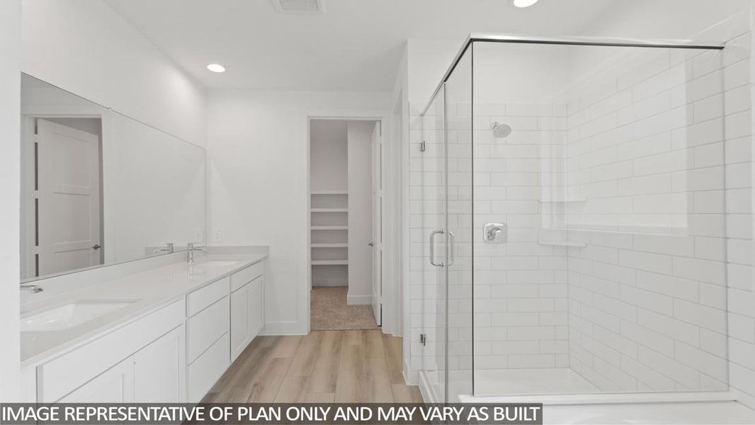 Furnished interior view inside a new home in Mill Creek Estates, Magnolia (Image 8). Furnished interior view inside a new home in Mill Creek Estates, Magnolia (Image 8).