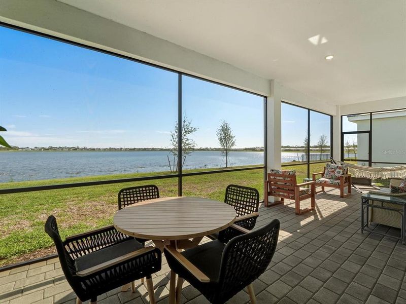 Exterior details and patio area of a home in , Englewood (Image 4).