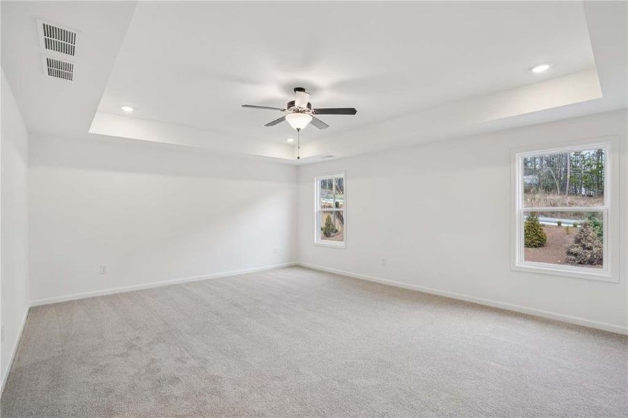 Spacious, unfurnished interior of a new home in Arbors at Richland Creek, Buford (Image 16).