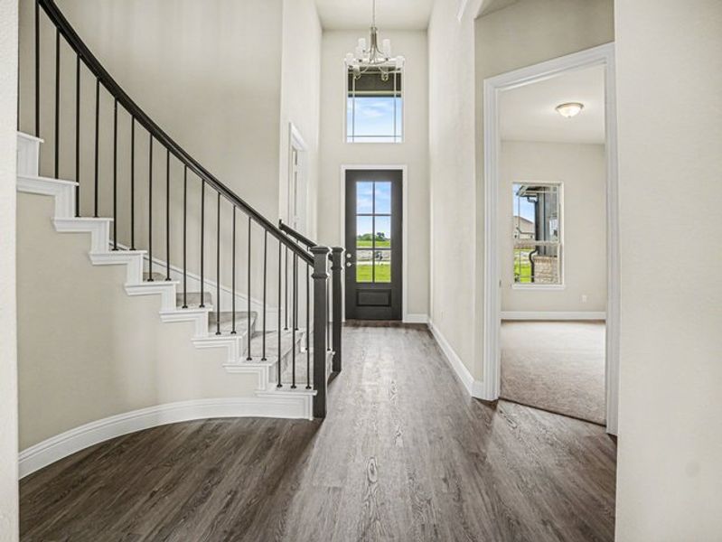 Spacious, unfurnished interior of a new home in Ten Mile Creek Estates, DeSoto (Image 11). Spacious, unfurnished interior of a new home in Ten Mile Creek Estates, DeSoto (Image 11).