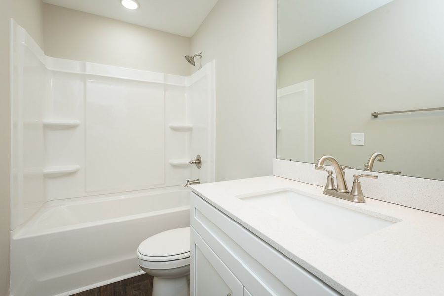 Representative furnished interior of a home built from the TH 1442 INT by Foundation Home Builders LLC in Stokesburg Road Townhomes, Walnut Cove (Image 9).