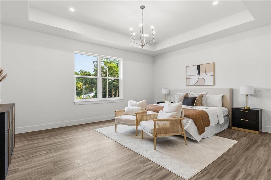 Furnished interior view inside a new home in , Orlando (Image 39).