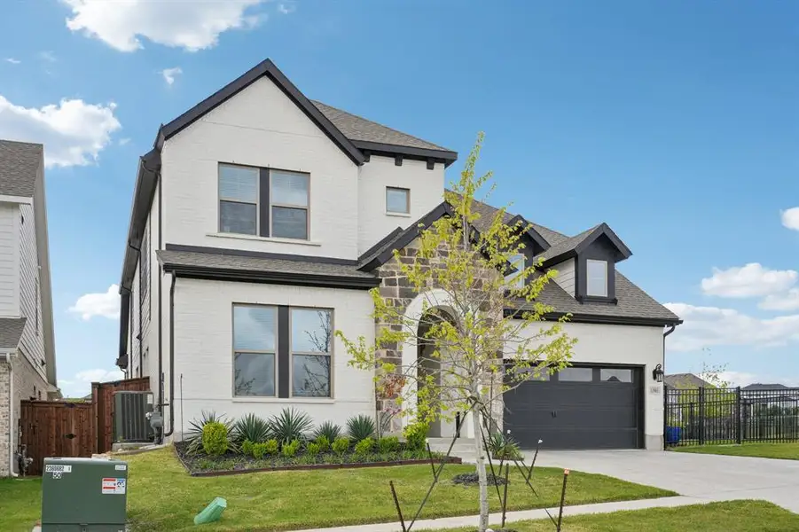 Front exterior of a new home in , Fort Worth, TX, highlighting curb appeal (Image 21).