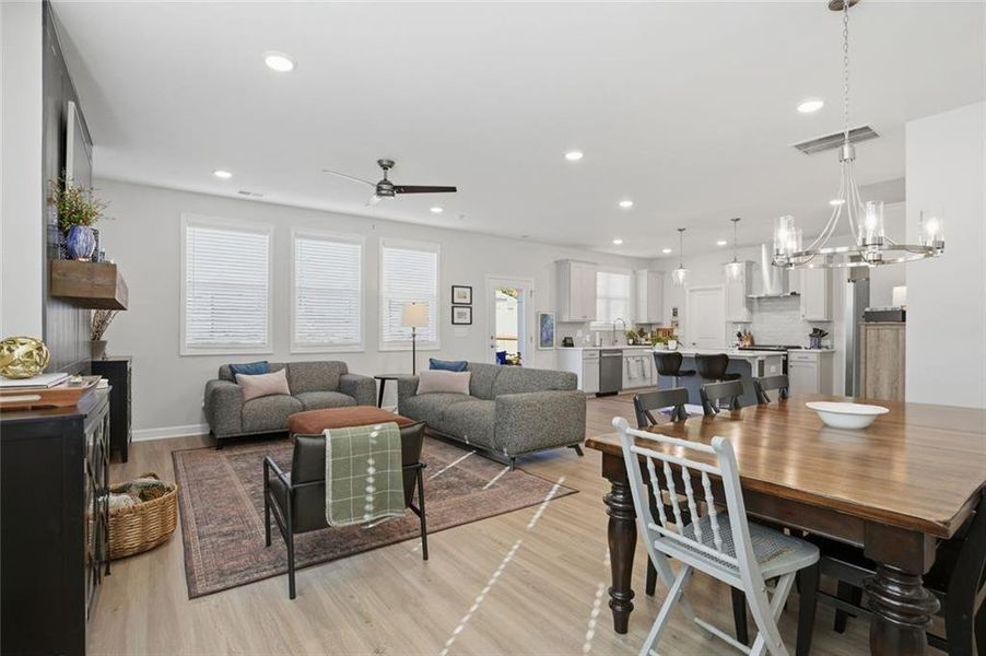 Furnished interior view inside a new home in Avenbrook, Mableton (Image 13).