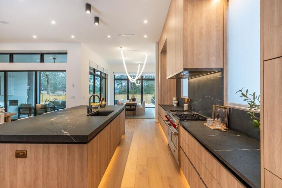 Furnished interior view inside a new home in , Atlanta (Image 5).