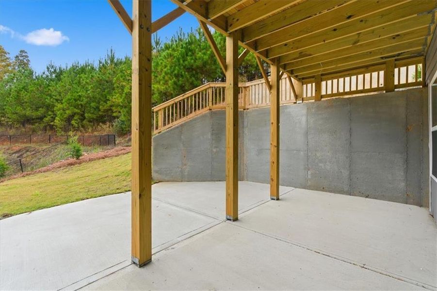 Exterior details and patio area of a home in , Dallas (Image 29).