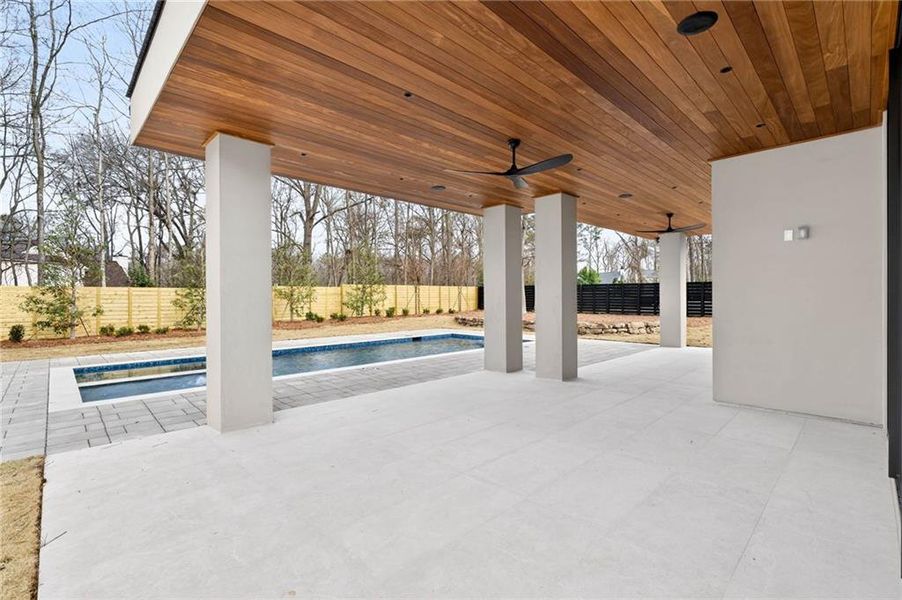 Exterior details and patio area of a home in , Alpharetta (Image 4).