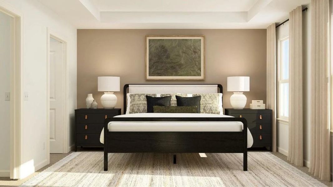 Furnished interior view inside a new home in , Woodstock (Image 5).