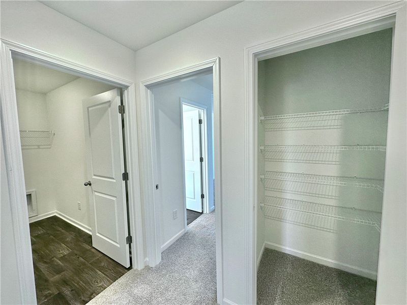 Spacious, unfurnished interior of a new home in Champions Village at Cherry Hill, Pendleton (Image 14). Spacious, unfurnished interior of a new home in Champions Village at Cherry Hill, Pendleton (Image 14).