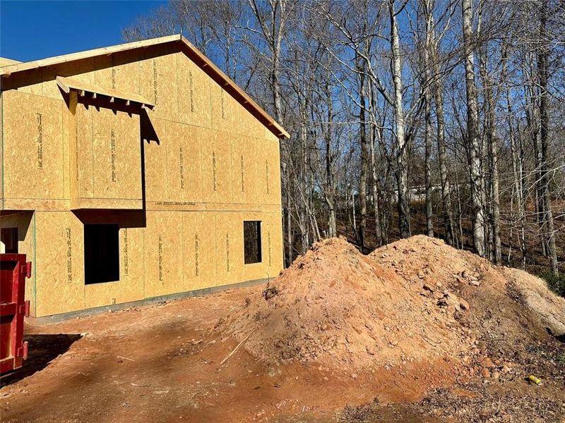In-progress construction of a new home in , Alto, GA (Image 2).