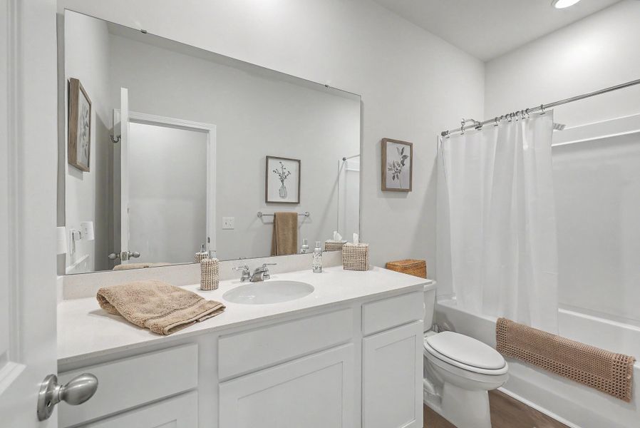 Furnished interior view inside a new home in Hammock Walk at Nexton, Summerville (Image 24).