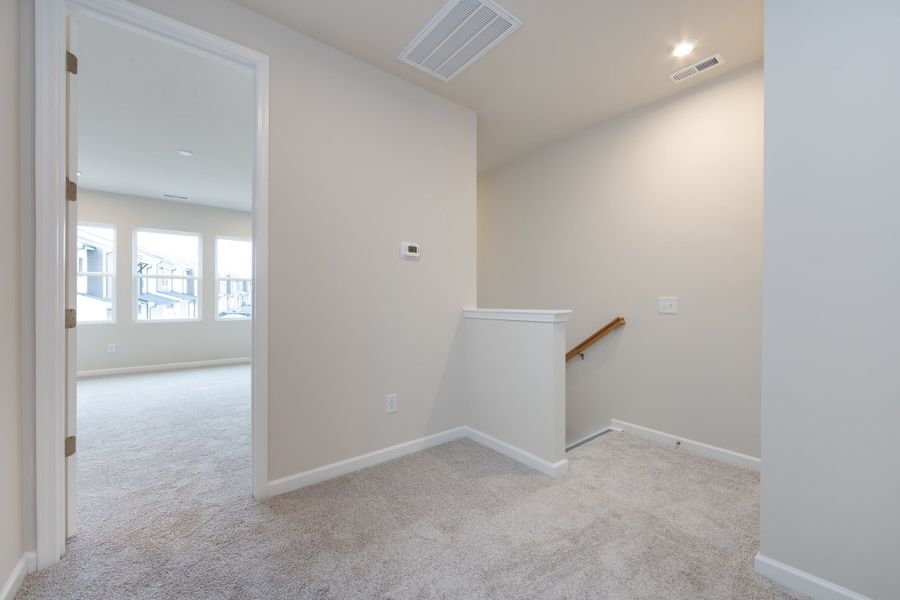 Spacious, unfurnished interior of a new home in Fifteen 15 Cannon, Charlotte (Image 25).