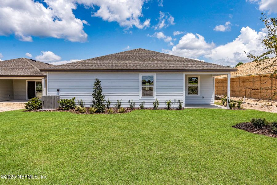 Front exterior of a new home in , Green Cove Springs, FL, highlighting curb appeal (Image 23).
