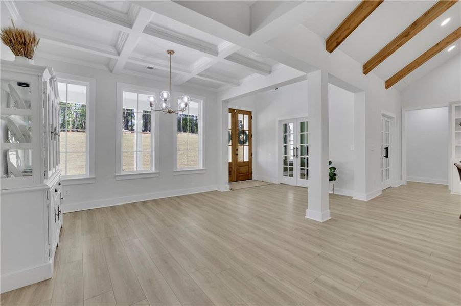 Spacious, unfurnished interior of a new home in , Monroe (Image 23).