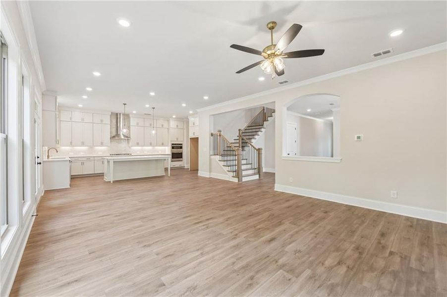 Spacious, unfurnished interior of a new home in Waterhaven, Cumming (Image 40).