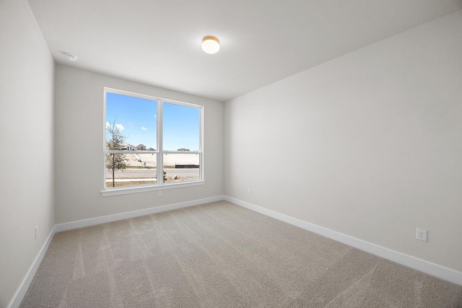 Spacious, unfurnished interior of a new home in Lariat, Liberty Hill (Image 22).