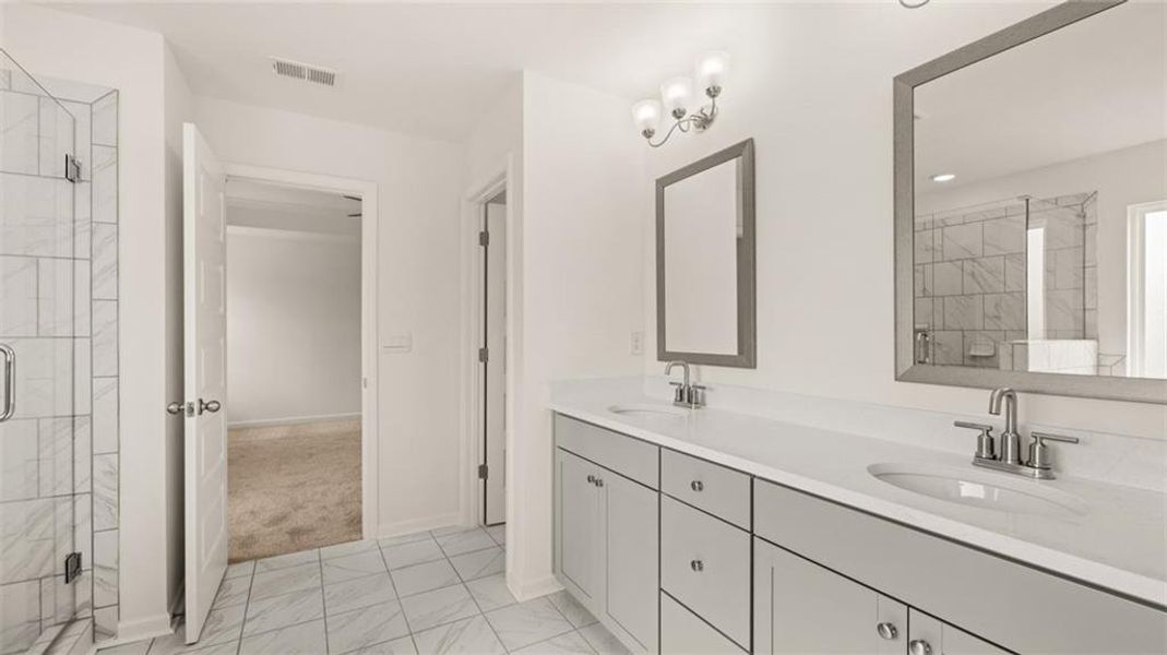 Furnished interior view inside a new home in Westland, Bogart (Image 6).