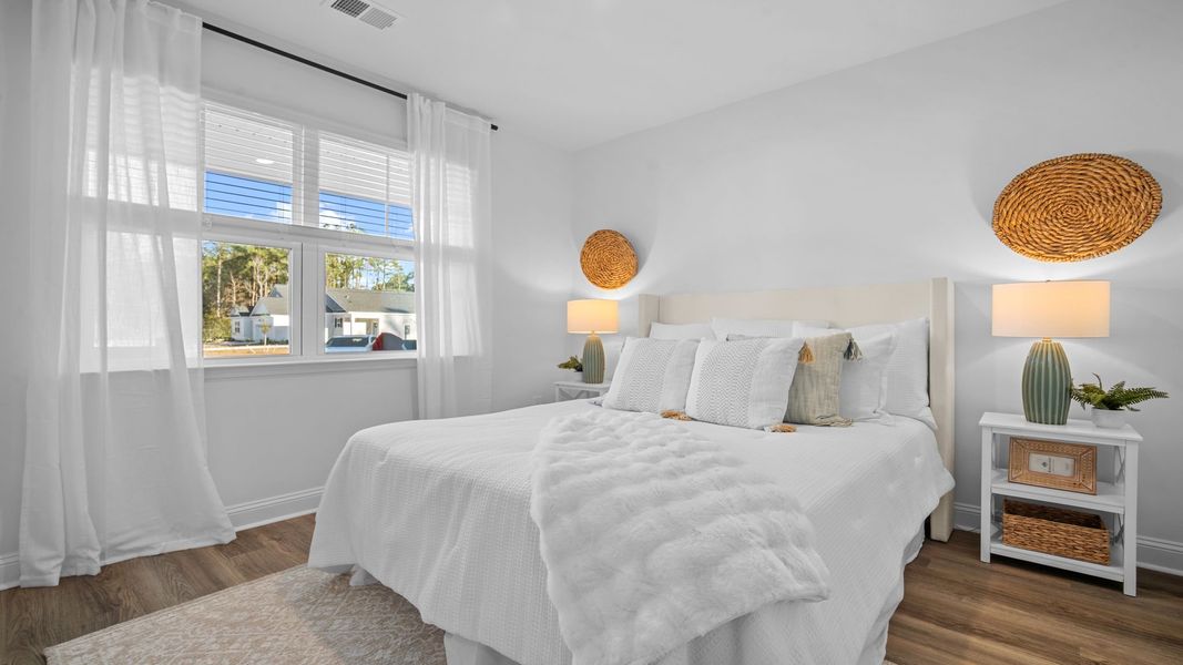 Furnished interior view inside a new home in The Lakes at North Glynn, Brunswick (Image 18).