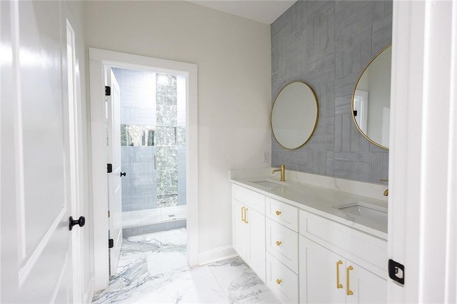 Furnished interior view inside a new home in , Douglasville (Image 29).