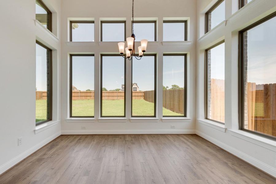 Representative unfurnished interior of a home built from the Grand Silverwood by Grand Homes in Grand Oaks, Celina (Image 13).