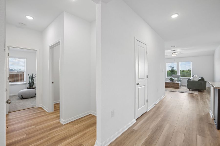 Spacious, unfurnished interior of a new home in Lisso, Pflugerville (Image 22).