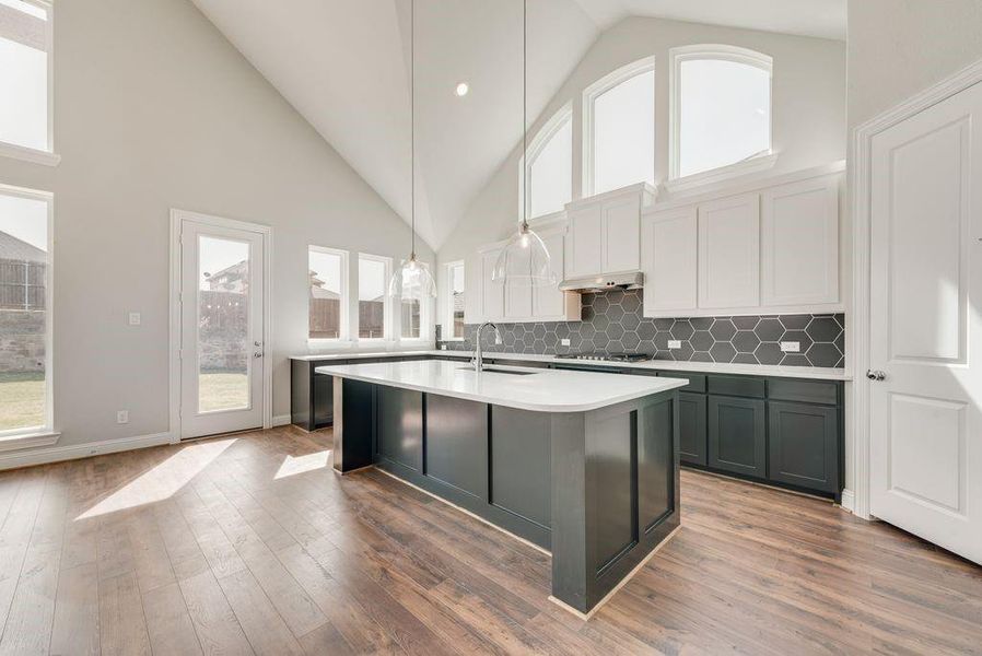 Furnished interior view inside a new home in Monterra, Fate (Image 13).