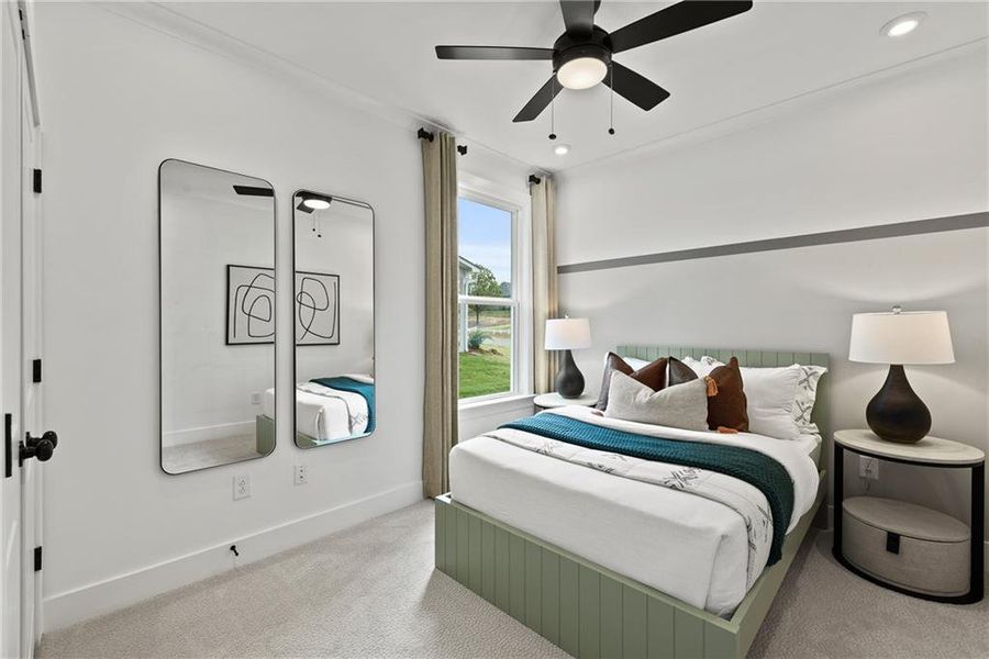 Furnished interior view inside a new home in Watermist at Mirror Lake, Villa Rica (Image 7).