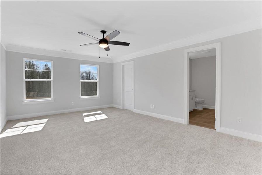 Spacious, unfurnished interior of a new home in Villas at Dawsonville Townhomes, Dawsonville (Image 34). Spacious, unfurnished interior of a new home in Villas at Dawsonville Townhomes, Dawsonville (Image 34).