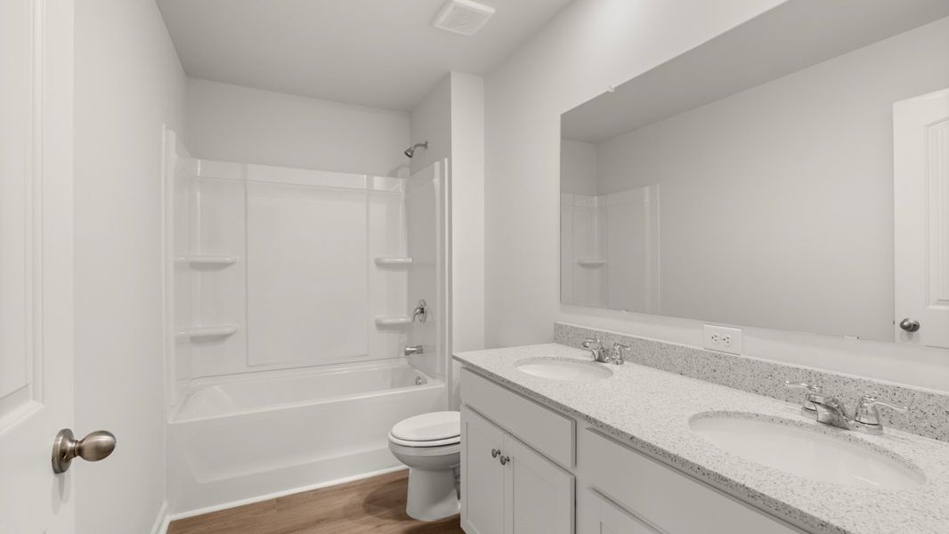 Furnished interior view inside a new home in South Wind, Union City (Image 8).