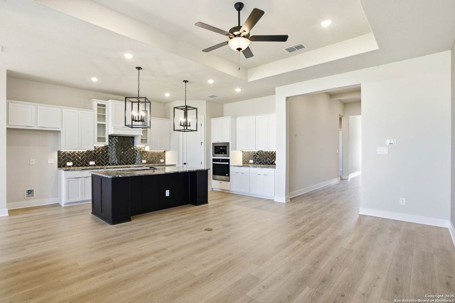Furnished interior view inside a new home in Haby Hill 50s, San Antonio (Image 9). Furnished interior view inside a new home in Haby Hill 50s, San Antonio (Image 9).
