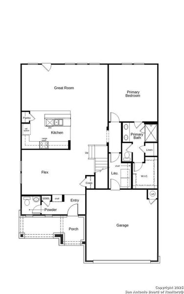 2D floor plan layout of this home in Preserve at Culebra - Classic Collection, San Antonio, TX (Image 3). 2D floor plan layout of this home in Preserve at Culebra - Classic Collection, San Antonio, TX (Image 3).