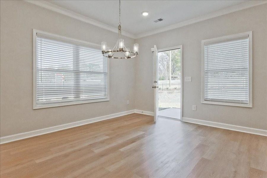 Spacious, unfurnished interior of a new home in River Walk Place, Lawrenceville (Image 11). Spacious, unfurnished interior of a new home in River Walk Place, Lawrenceville (Image 11).