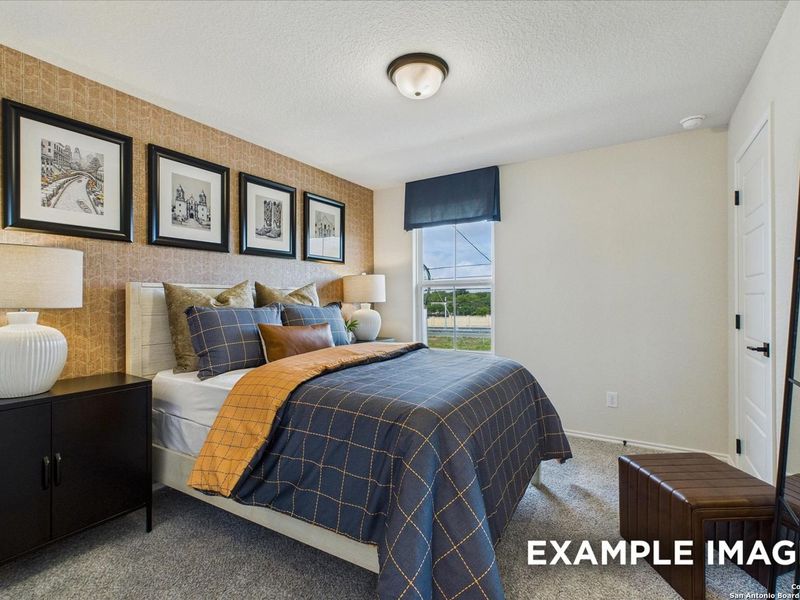 Furnished interior view inside a new home in Meadows at Oak Creek, San Antonio (Image 20). Furnished interior view inside a new home in Meadows at Oak Creek, San Antonio (Image 20).