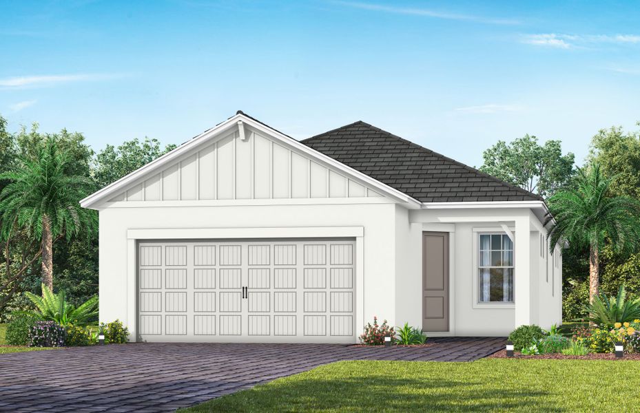 Representative exterior photo of a completed home built from the Contour by Pulte Homes in SeaFlower, Bradenton, FL (Image 20). Representative exterior photo of a completed home built from the Contour by Pulte Homes in SeaFlower, Bradenton, FL (Image 20).