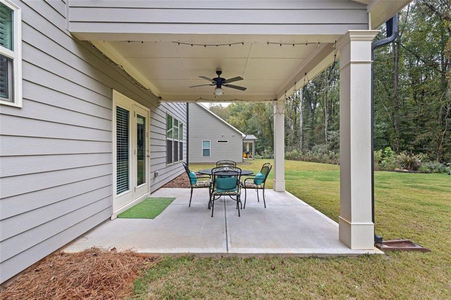 Exterior details and patio area of a home in Jefferson Hills, Jefferson (Image 21).