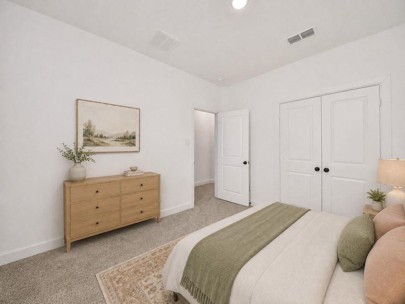 Third bedroom.**Virtually staged Third bedroom.**Virtually staged